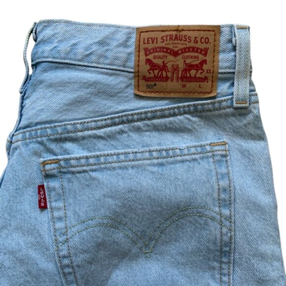 Levi’s 501  Men’s  Light Blue Denim  Jeans   W29  L30 - Picture 3 of 11